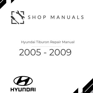 2005 - 2009 Hyundai Tucson Repair Manual